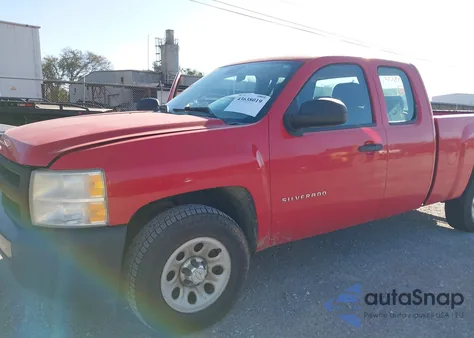 2010 Chevrolet Silverado 1500 Work Truck from USA, damaged, VIN 1GCSCPEX9AZ120634